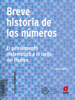 cover image of Breve historia de los números